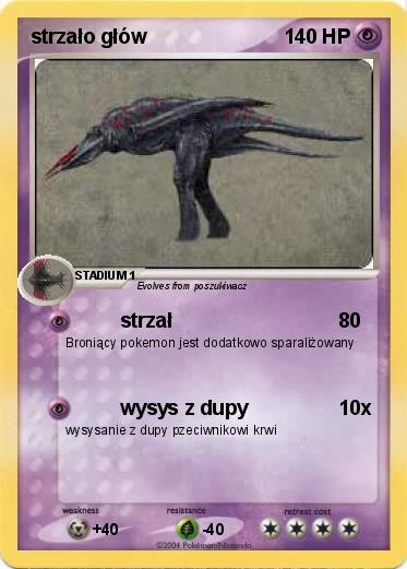 Pokemon strzało głów