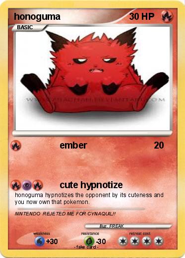 Pokemon honoguma