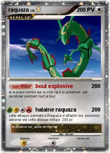 Pokemon raquaza