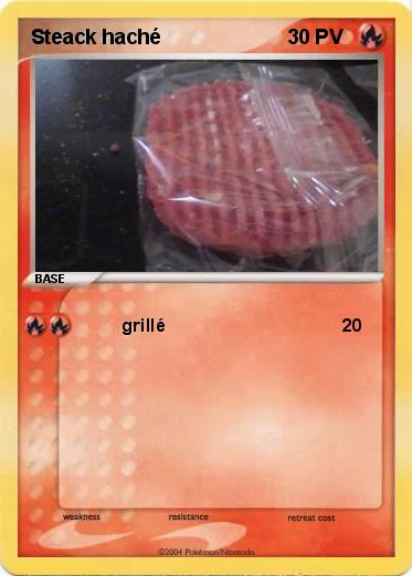 Pokemon Steack haché