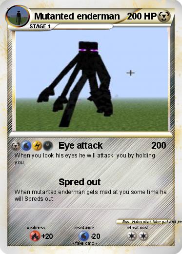 Pokemon Mutanted enderman
