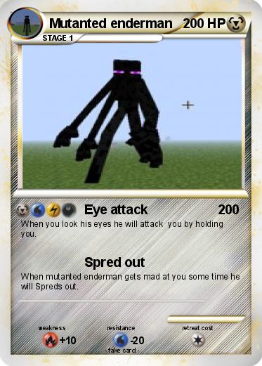 Pokemon Mutanted enderman