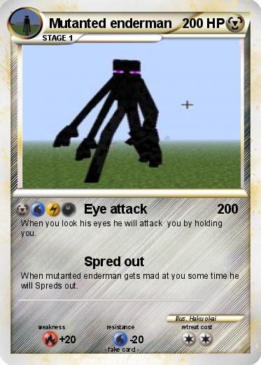 Pokemon Mutanted enderman