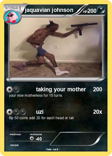 Pokemon jaquavian johnson