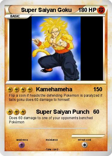Pokemon Super Saiyan Goku