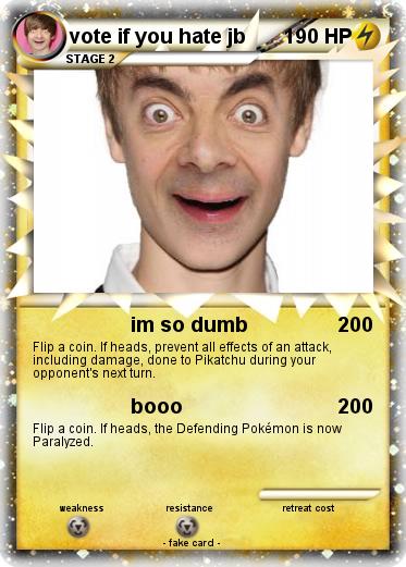 Pokemon vote if you hate jb