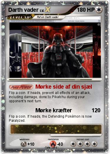 Pokemon Darth vader
