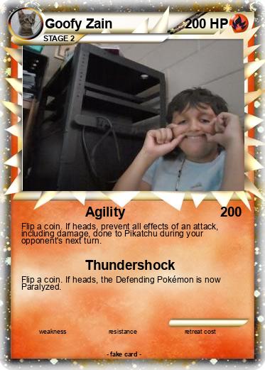 Pokemon Goofy Zain