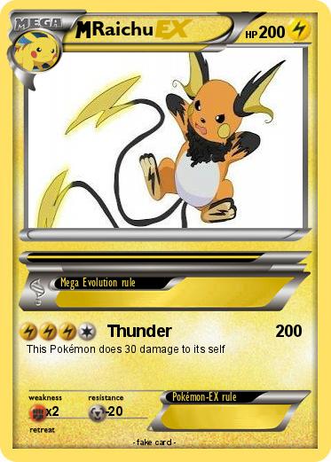 Pokemon Raichu