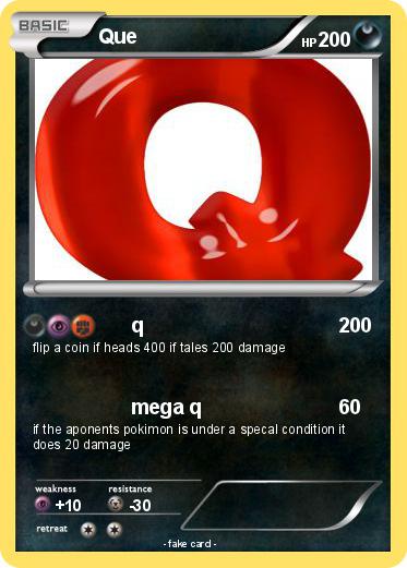 Pokemon Que