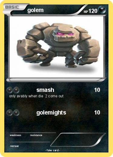 Pokemon golem