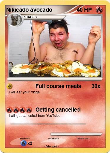 Pokemon Nikicado avocado