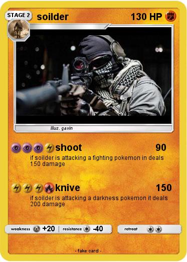 Pokemon soilder