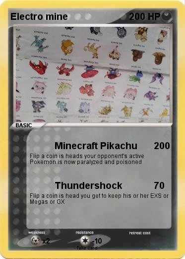 Pokemon Electro mine