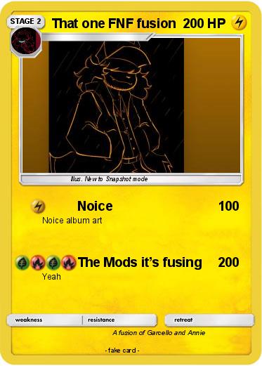 Pokemon That one FNF fusion