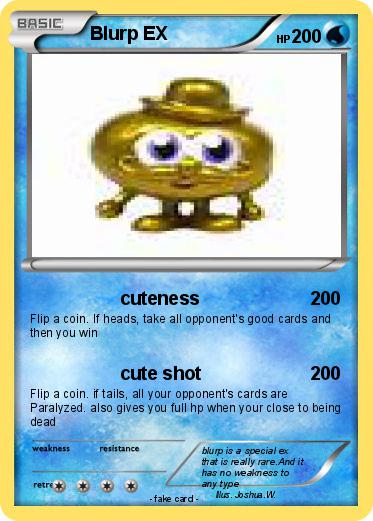 Pokemon Blurp EX