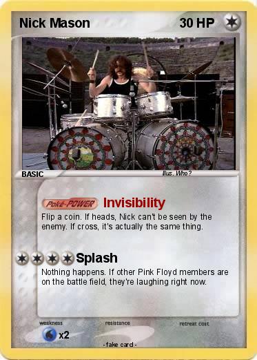 Pokemon Nick Mason