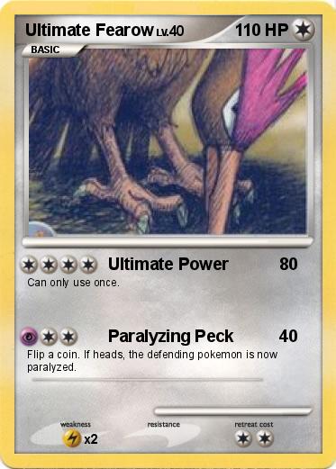 Pokemon Ultimate Fearow
