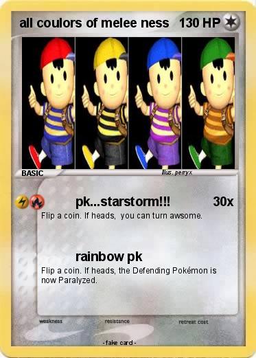 Pokemon all coulors of melee ness