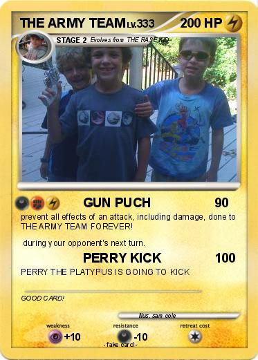 Pokemon THE ARMY TEAM