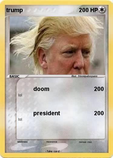 Pokemon trump