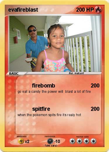 Pokemon evafireblast