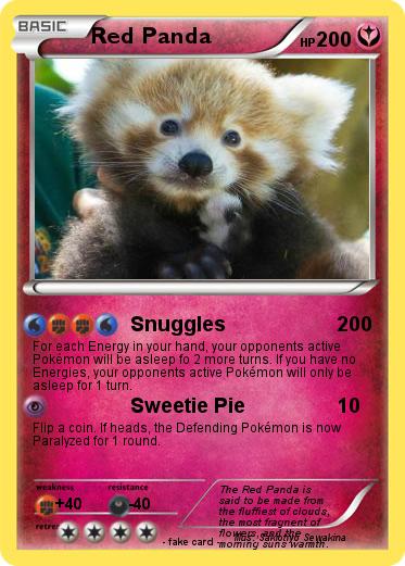 Pokemon Red Panda