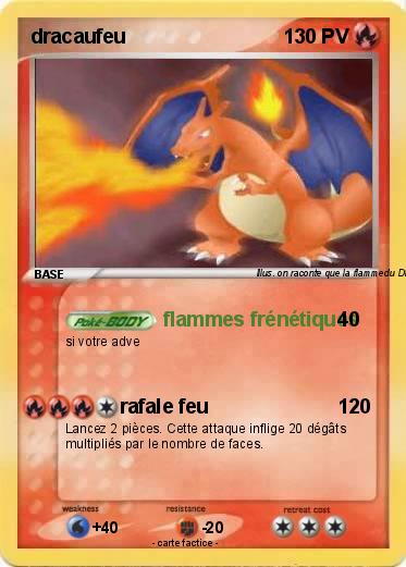 Pokemon dracaufeu