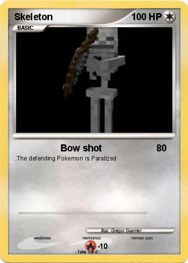 Pokemon Skeleton