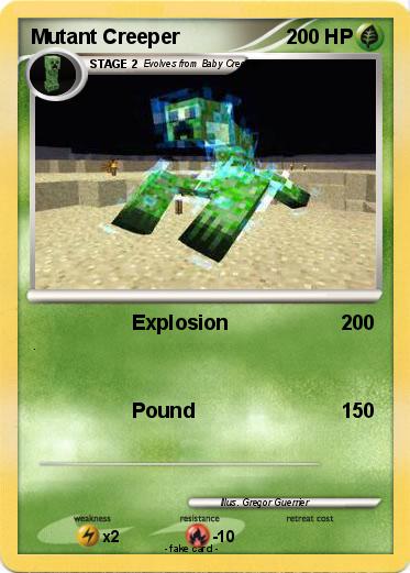 Pokemon Mutant Creeper