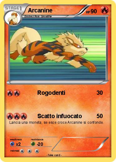 Pokemon Arcanine