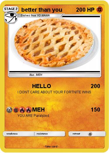 Pokemon better than you