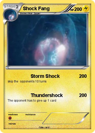 Pokemon Shock Fang