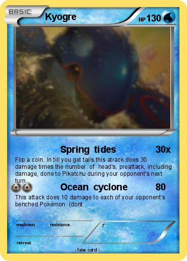 Pokemon Kyogre