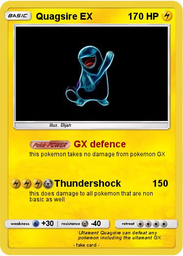 Pokemon Quagsire EX
