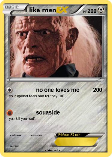 Pokemon I like men