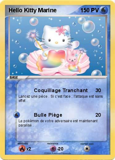 Pokemon Hello Kitty Marine