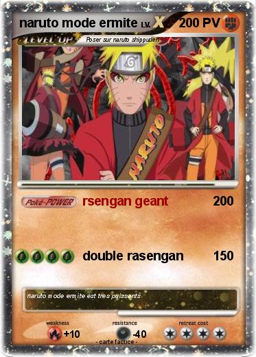 Pokemon naruto mode ermite