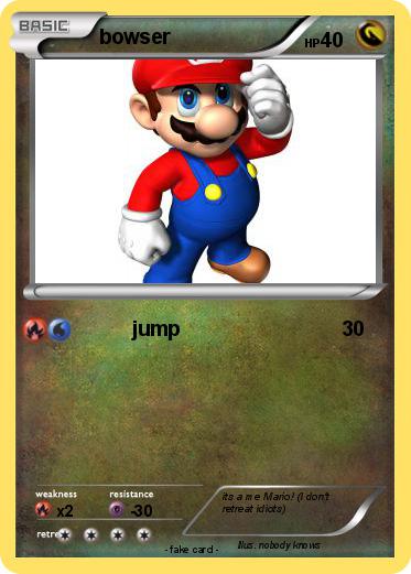 Pokemon bowser
