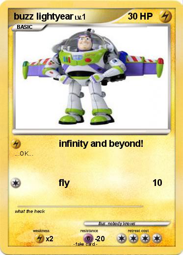 Pokemon buzz lightyear
