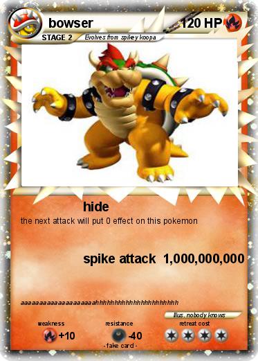 Pokemon bowser