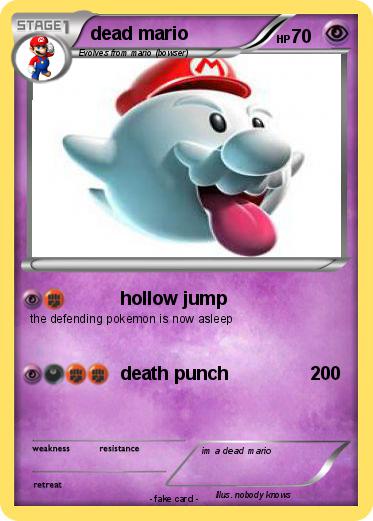 Pokemon dead mario