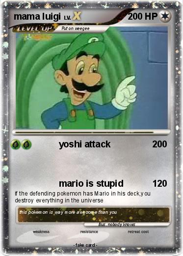 Pokemon mama luigi