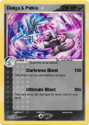 Pokemon Dialga & Palkia