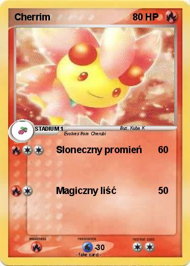 Pokemon Cherrim