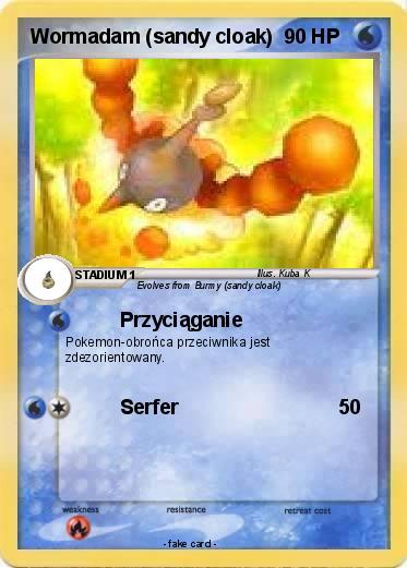 Pokemon Wormadam (sandy cloak)