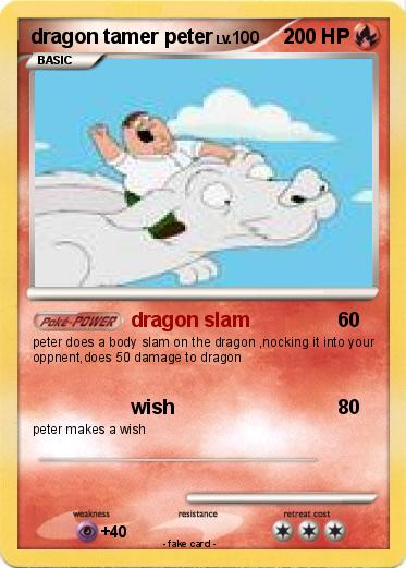 Pokemon dragon tamer peter