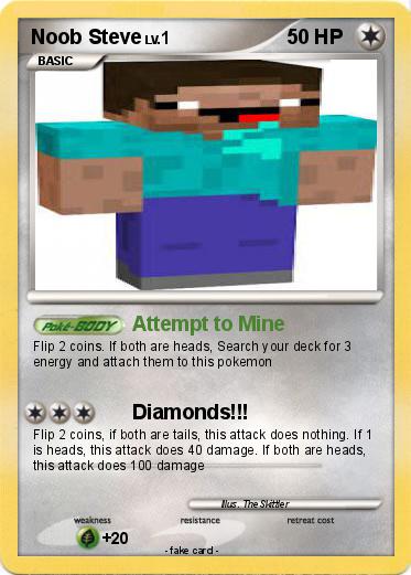 Pokemon Noob Steve