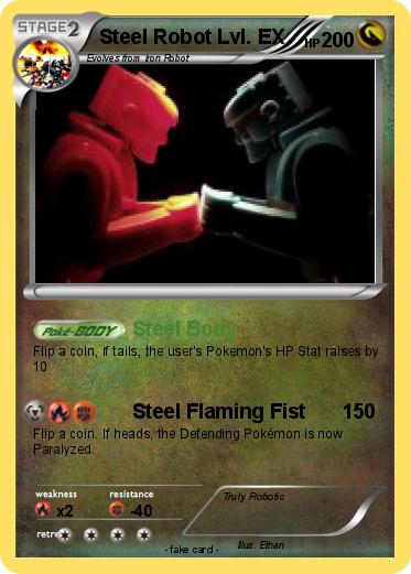 Pokemon Steel Robot Lvl. EX