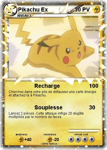 Pokemon Pikachu Ex